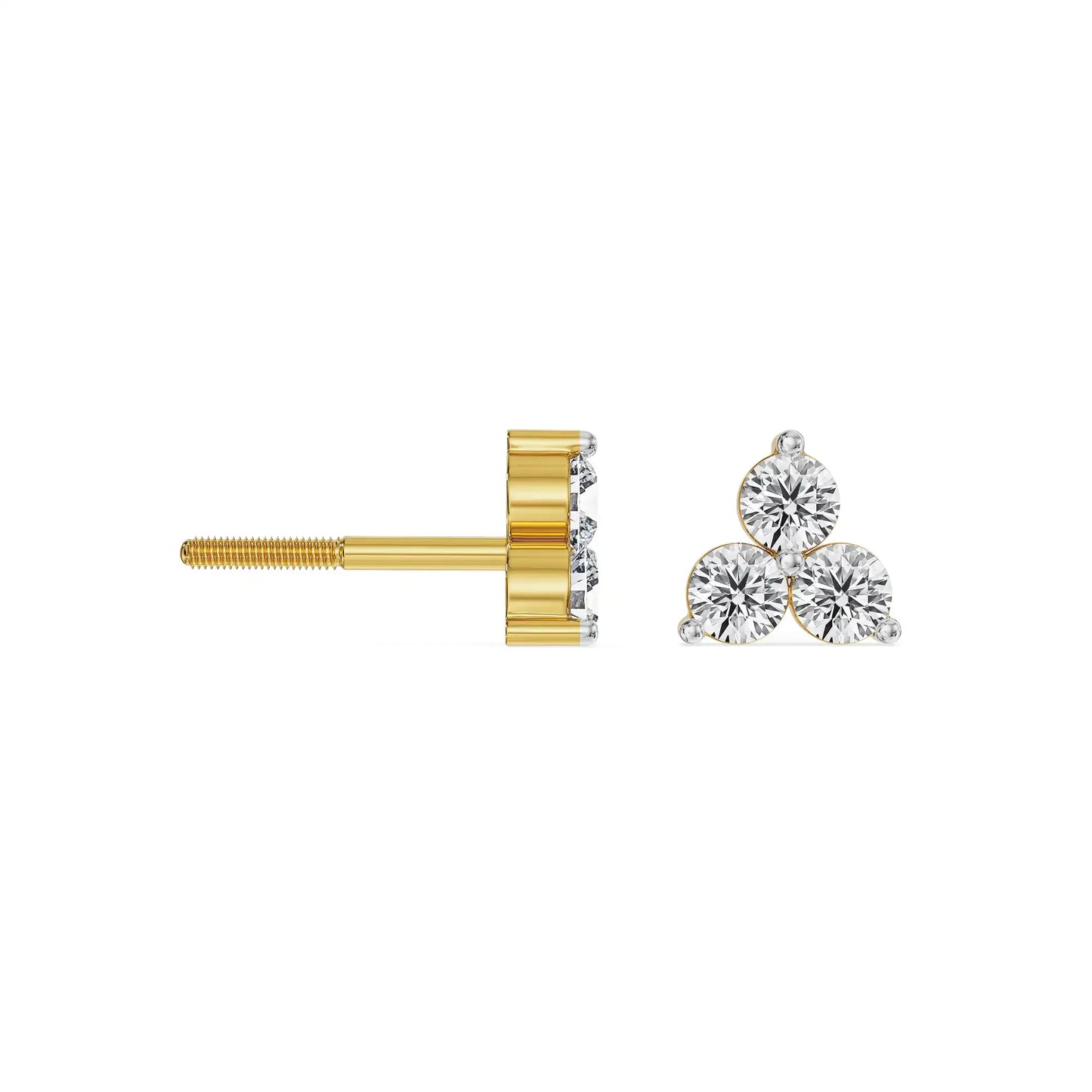 0.25 Ct Lab Grown Luxe Signature Studs