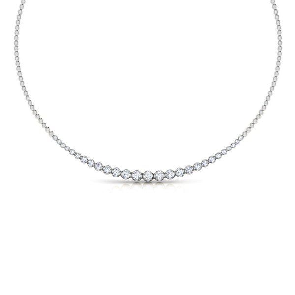 Evolving Illusion Solitaire Necklace  