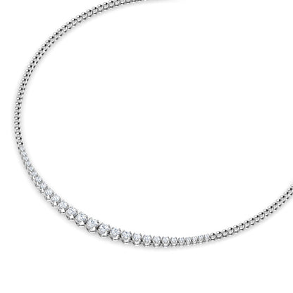 Evolving Illusion Solitaire Necklace