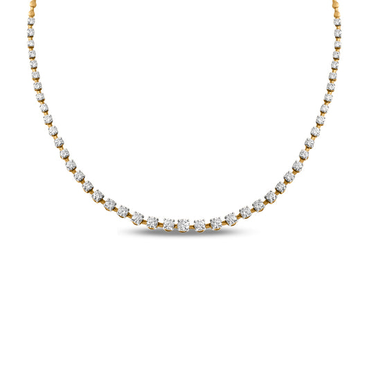 Dazzling Solitaire Necklace  