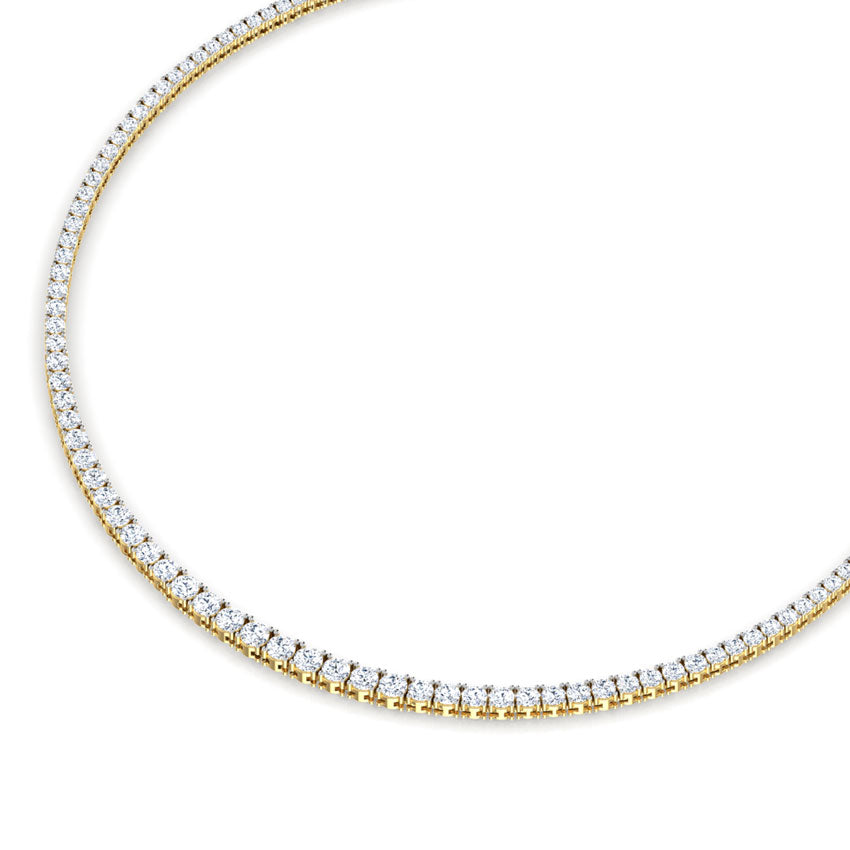 Singular Graduating Solitaire Necklace