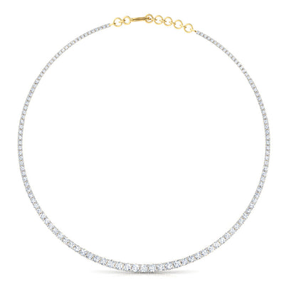 Singular Graduating Solitaire Necklace