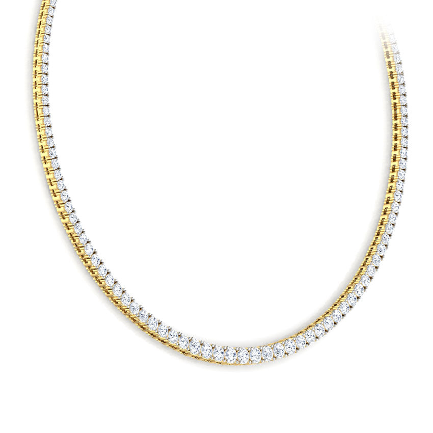 Singular Graduating Solitaire Necklace