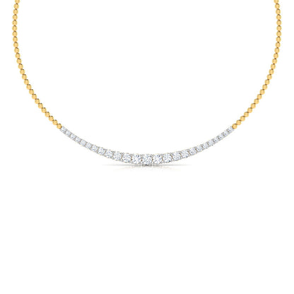 Progressive Quarter Solitaire Necklace  