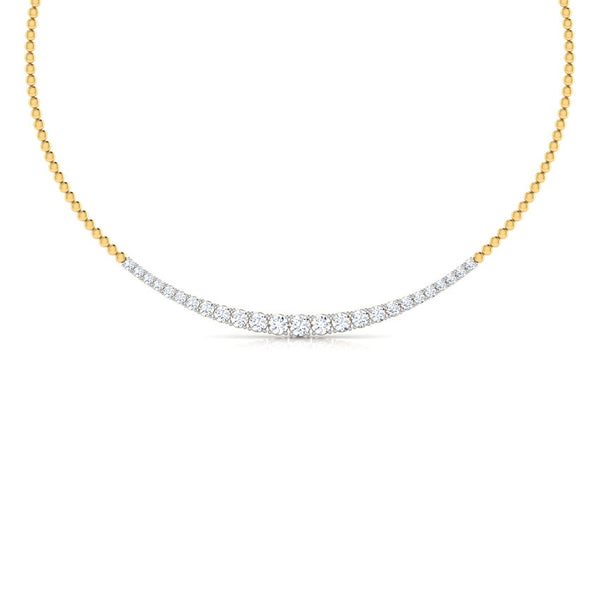 Progressive Quarter Solitaire Necklace  