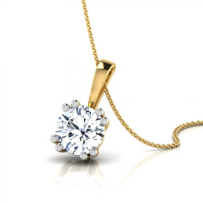 Dynamic Solitaire Pendant