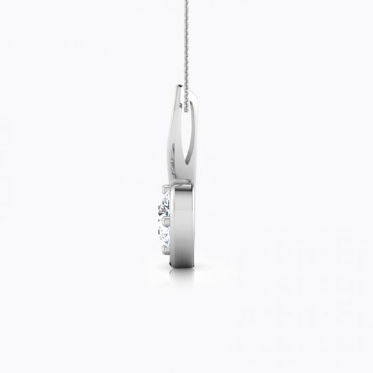 Everlasting Round Solitaire Pendant  