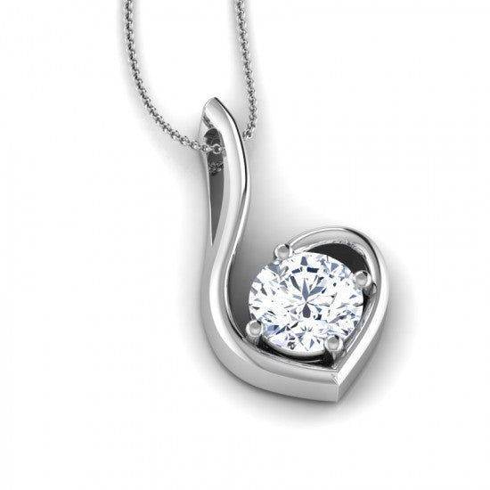 Everlasting Round Solitaire Pendant