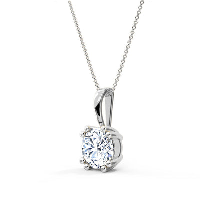 Minimalist Solitaire Pendant