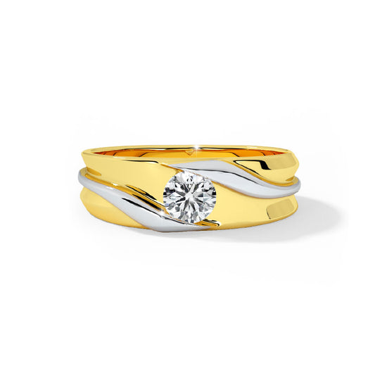 Landon Solitaire Ring for Men  