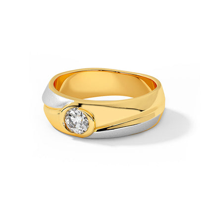 Tyrian Solitaire Ring for Men
