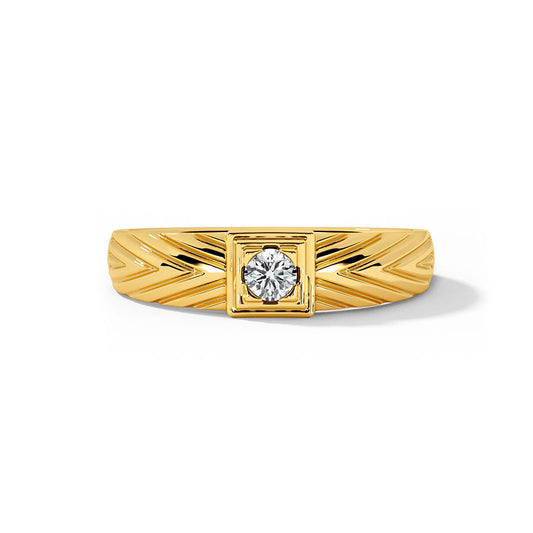 Jordan Solitaire Ring for Men  