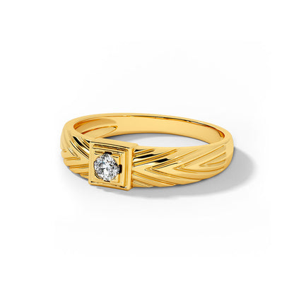 Jordan Solitaire Ring for Men