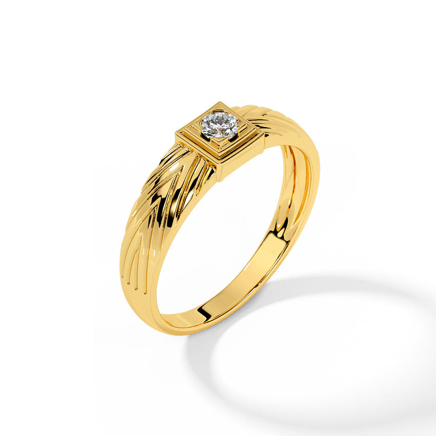 Jordan Solitaire Ring for Men