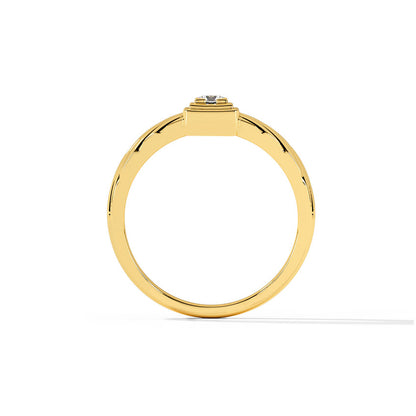 Jordan Solitaire Ring for Men