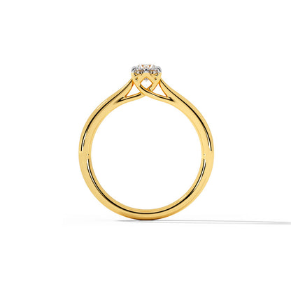Bertha Solitaire Ring