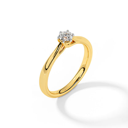 Bertha Solitaire Ring