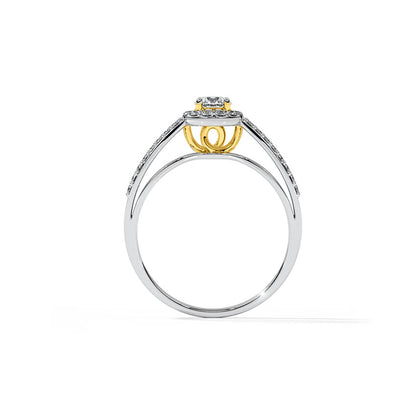 Lustre Solitaire Ring