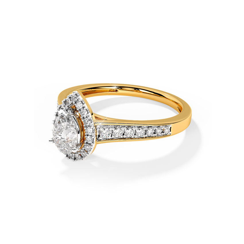 Ivy Solitaire Ring