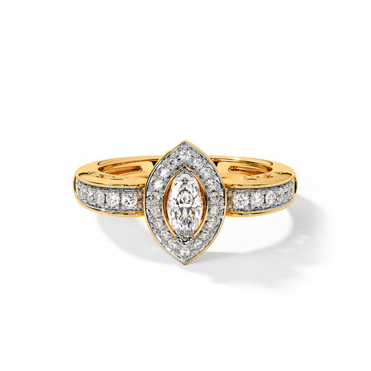 Pearl Solitaire Ring  