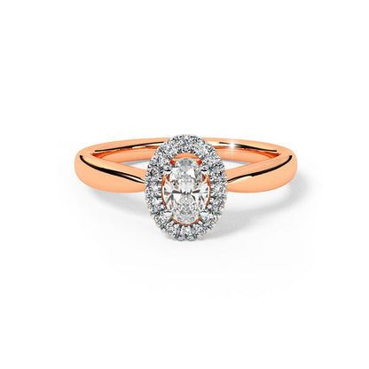 Orb Diamond Solitaire Ring  