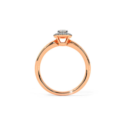 Orb Diamond Solitaire Ring