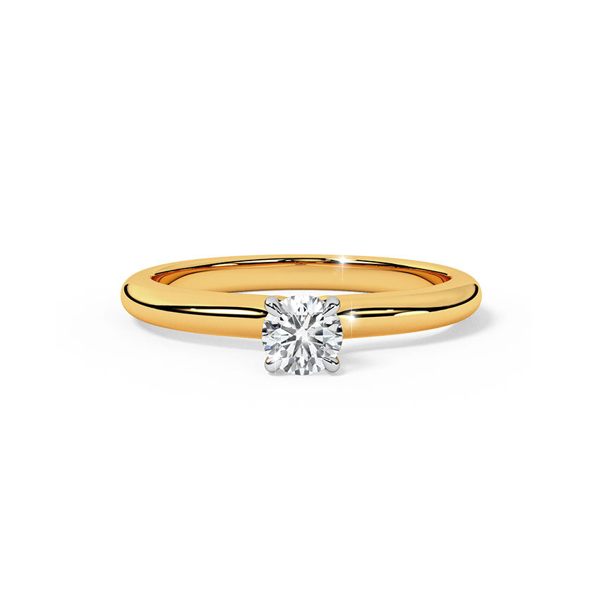 Seventy Solitaire Ring  