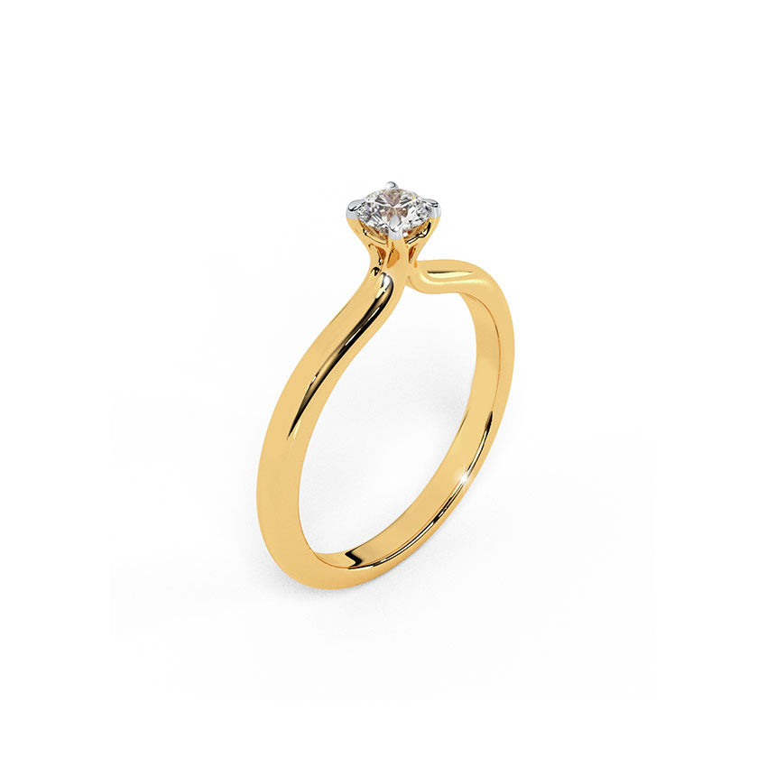 Seventy Solitaire Ring