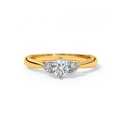 Azure Solitaire Ring  