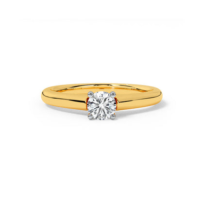 Russet Solitaire Ring  