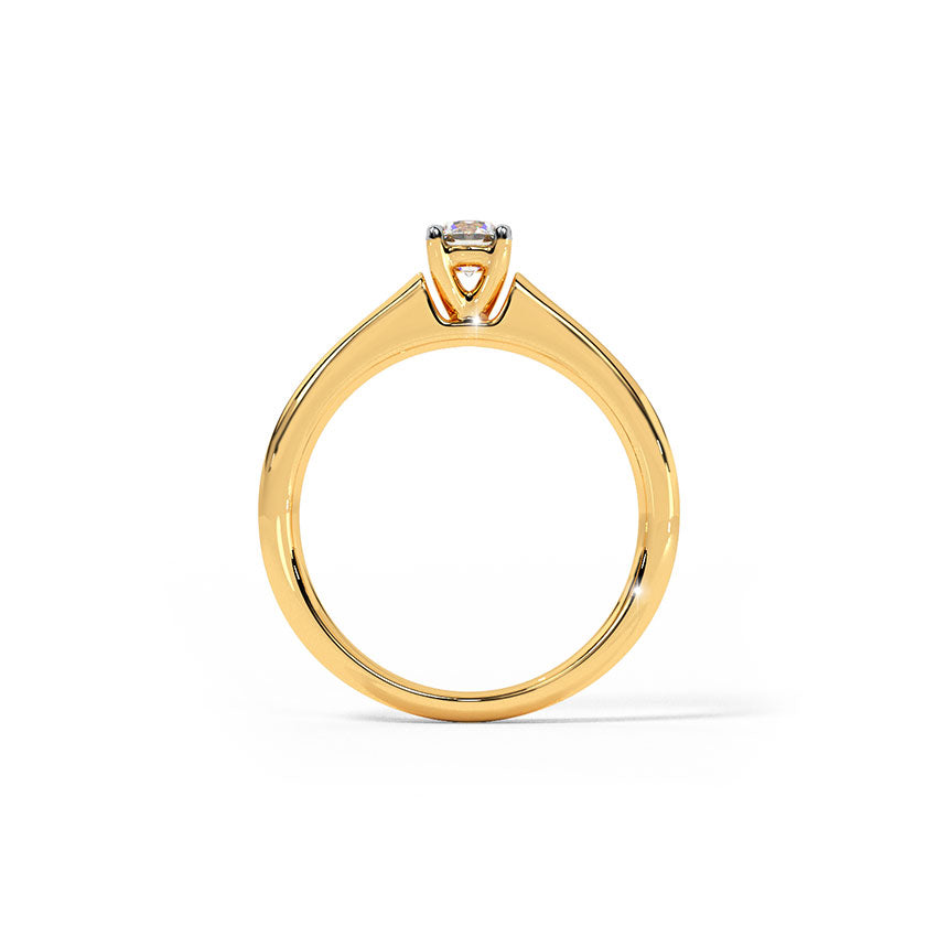 Russet Solitaire Ring