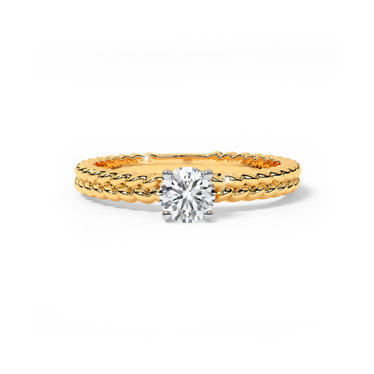 Model Solitaire Ring  