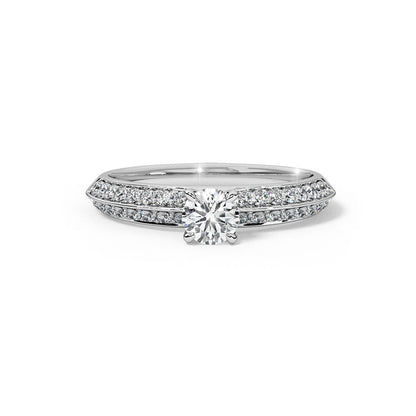 Tiny Solitaire Ring  