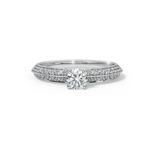Tiny Solitaire Ring  