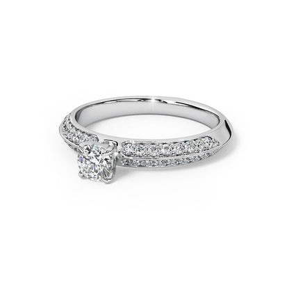 Tiny Solitaire Ring