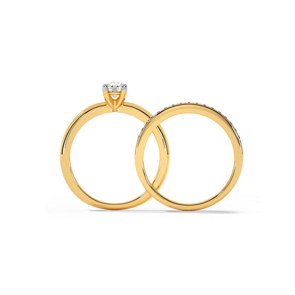 Radiance Solitaire Bridal Ring Set