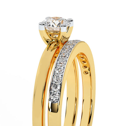 Radiance Solitaire Bridal Ring Set