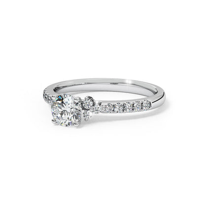 Muddy Solitaire Ring