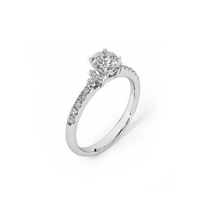 Muddy Solitaire Ring