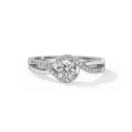 Infinity Solitaire Ring  