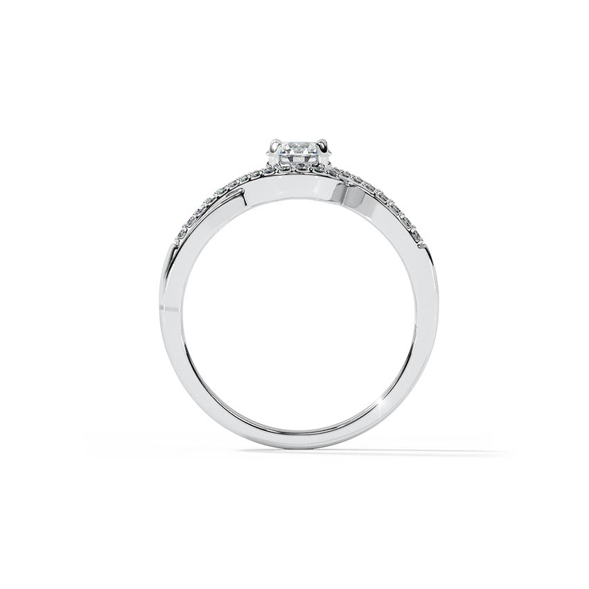 Infinity Solitaire Ring