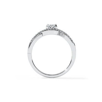 Infinity Solitaire Ring