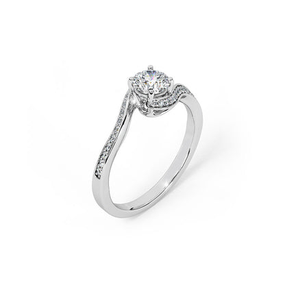 Comfort Solitaire Ring