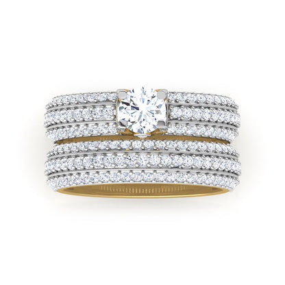 Radiance Solitaire Bridal Ring Set