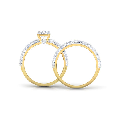 Radiance Solitaire Bridal Ring Set