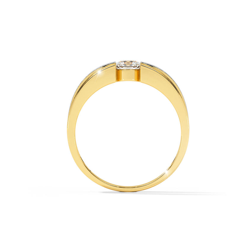 Shimmer Solitaire Ring