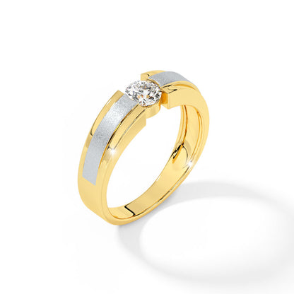 Shimmer Solitaire Ring
