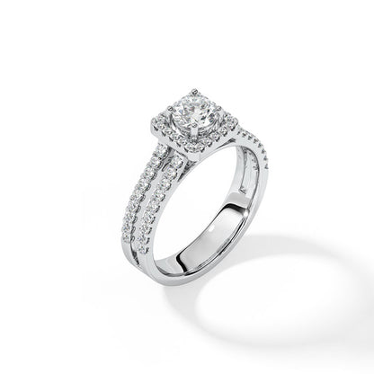 Christine Quad Solitaire Ring