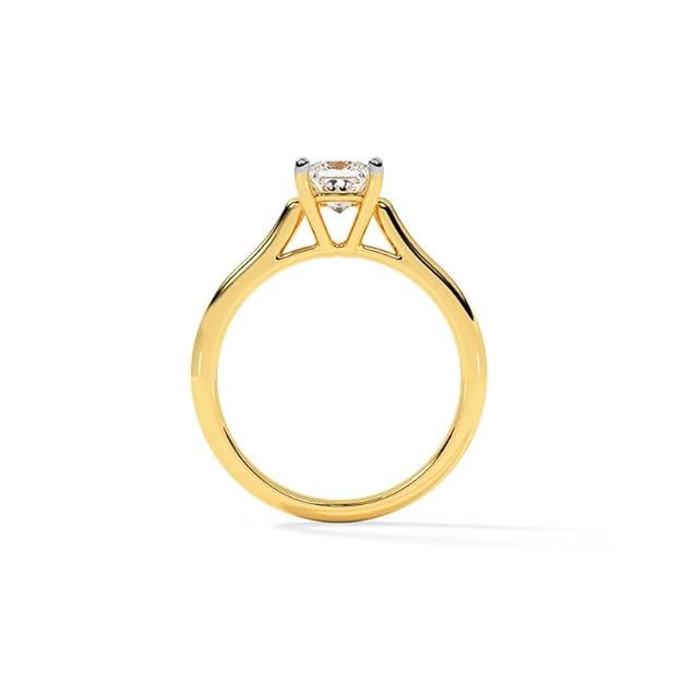 Glow Princess Solitaire Ring