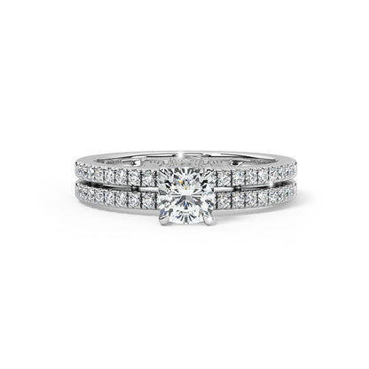 Cuzco Diamond Solitaire Ring  